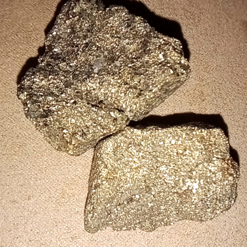 Pyrite rocks